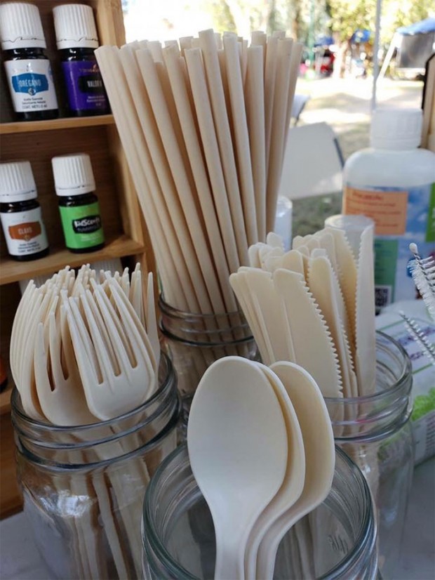BioFase, a Mexican company newly introduced cutlery and straws for single use that bisolude within 8 months (240 days).